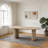 Oval Dining Table Double Pedestal-2044239144