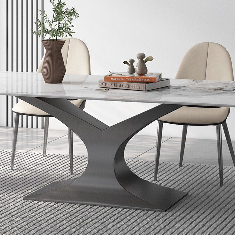 Ensembles de table de salle à manger de style italien moderne, H 29,5 po x L 78,7 po x l 39,4 po