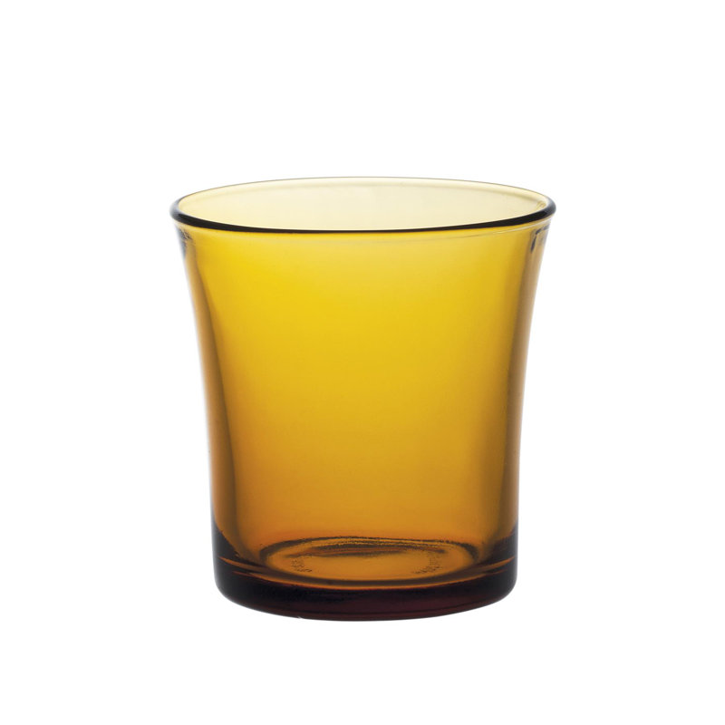 Duralex - Lys Tumbler Glasses, Amber, 6