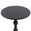 2P, table de bout vintage en métal, table d'appoint ronde pour table de chevet et table d'appoint décorative pour petit salon