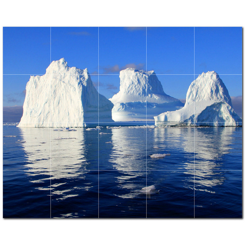 Glacier photo 12 x 12