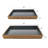 Gourmet Basics by Mikasa Samara Serving Tray Set, 2 Piece