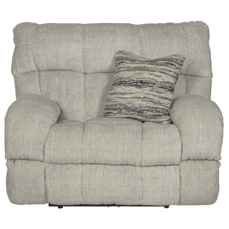 Fauteuil inclinable standard Annaliisa, 100 % polyester beige, Électrique