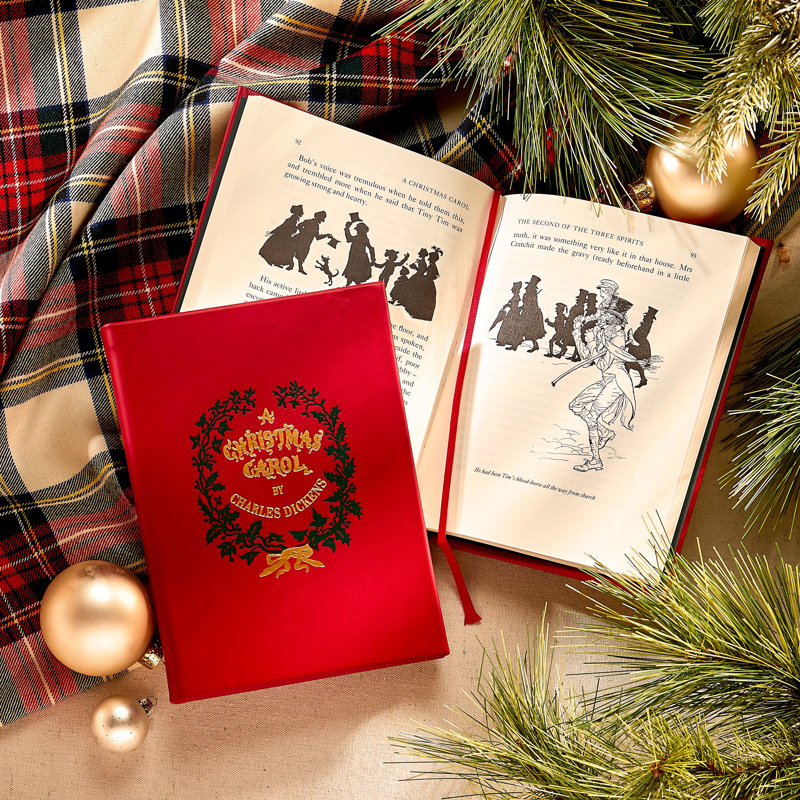 A Christmas Carol Leather Bound Book