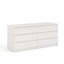 Commode double 6 tiroirs pour le couloir de la chambre à coucher