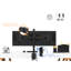 Symple Stuff Multi-Screen Desktop Mount-69385652