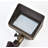 Robbie Antique Brass/Brown Low Voltage Metal Flood Light