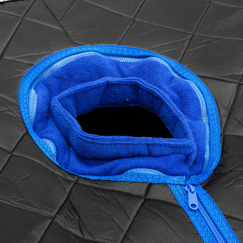 Durasage Cotton/Polyester/Plastic, Black/Blue