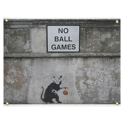 Tapisserie de rat jeux de balle en polyester