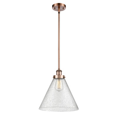 Luminaire suspendu conique à 1 lumière Gelinas