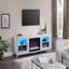Console 70 po avec foyer et chauffage