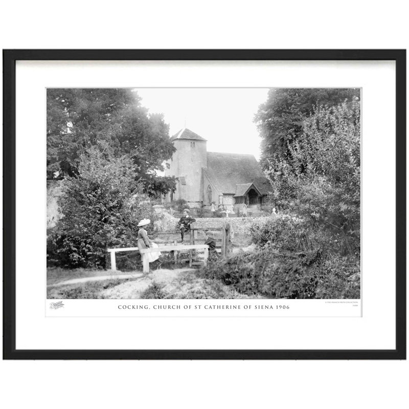 Cocking, Church Of St Catherine Of Siena 1906 by Francis Frith - Single Picture Frame Print, 60cm H x 80cm W x 2.3cm D