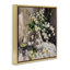 Toile flottante encadrée «Late Day Sun Bouquet», conception par Walker Noble