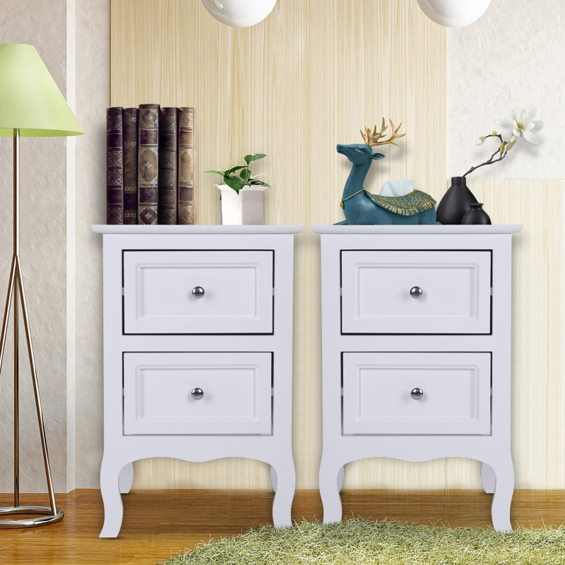 Fetuuaho 16'' W Nightstand, White
