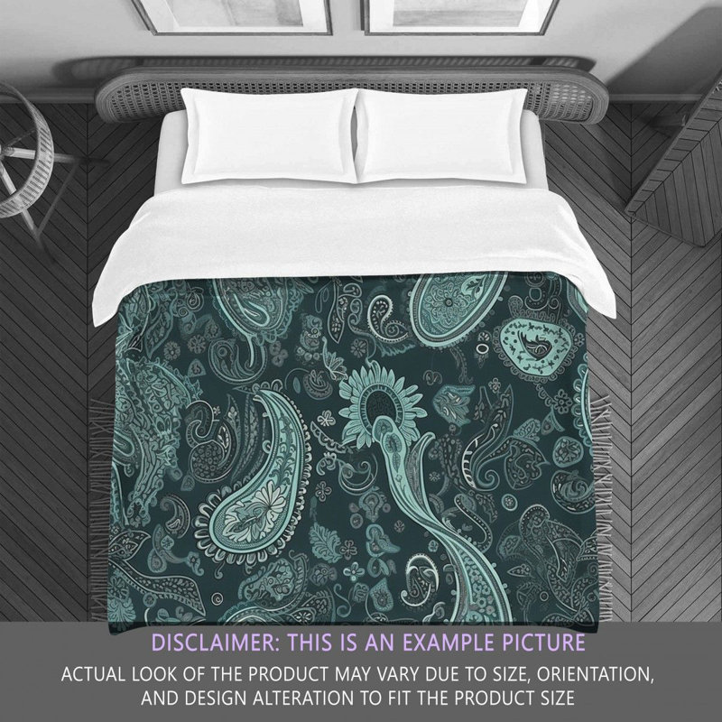 Paisley Bedding, King Comforter