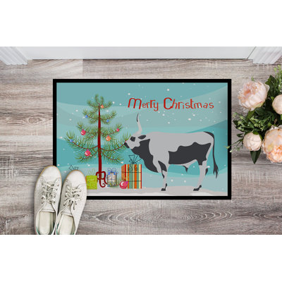 Kira Non-Slip Christmas Outdoor Doormat