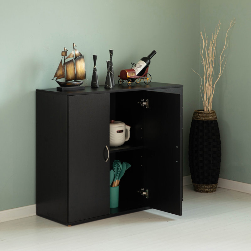 Wasee Accent Cabinet, Black