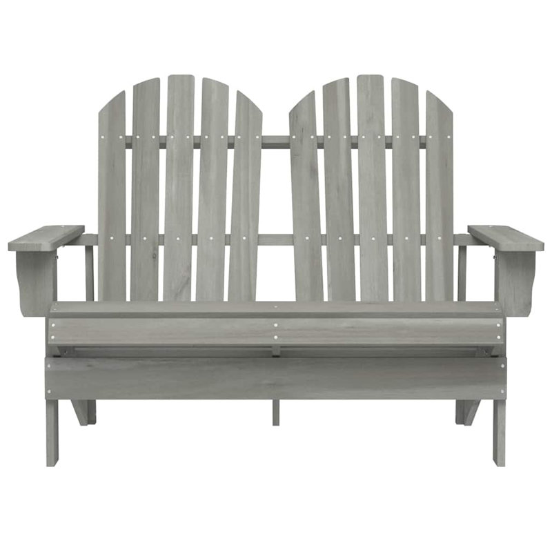 Ahaan Fir Outdoor Adirondack Chair, Gray