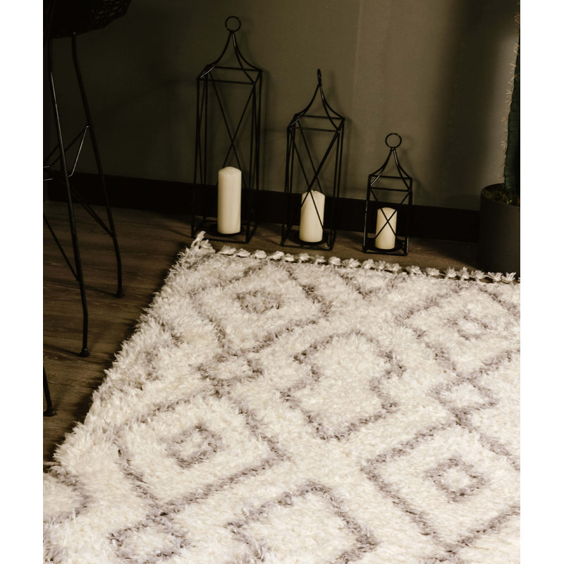 Stephannie Geometric Indoor Rug, Rectangle 6'7" x 9'7"