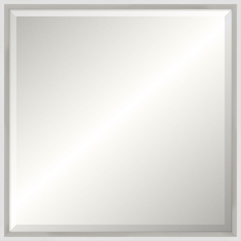 Ridgeline Rectangle Solid Wood Beveled Mirror