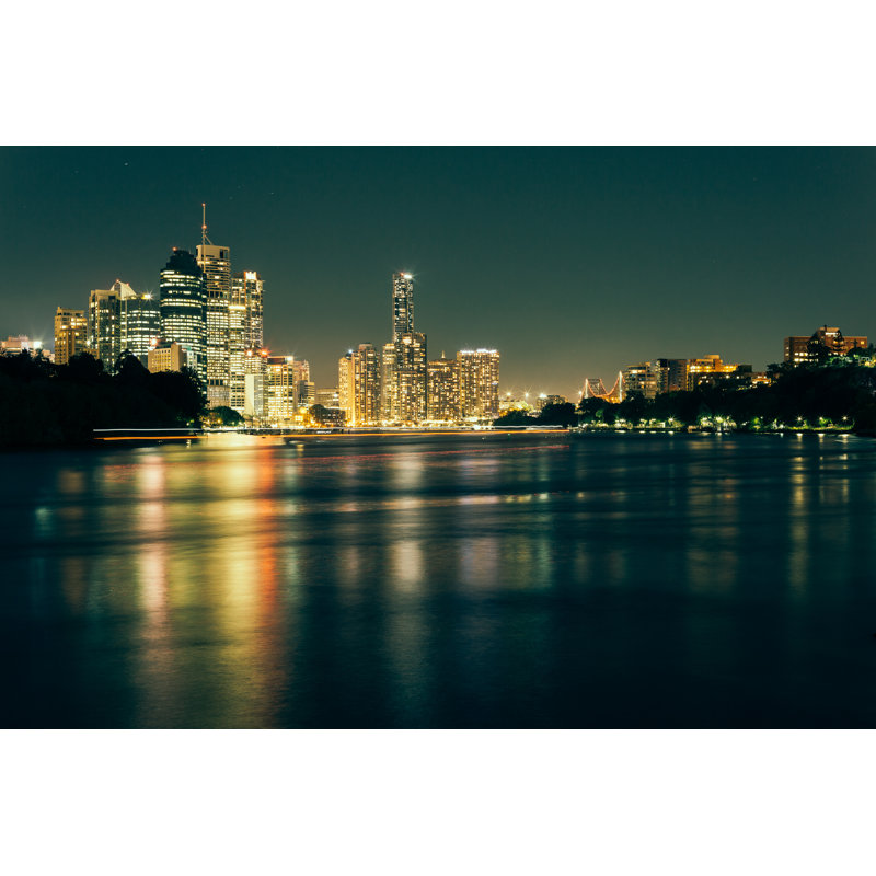 Australian City - Wrapped Canvas Print, 51cm H x 76cm W x 3.8cm D