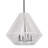 Simon 4 - Light Matte Black Shaded Pendant-830574194