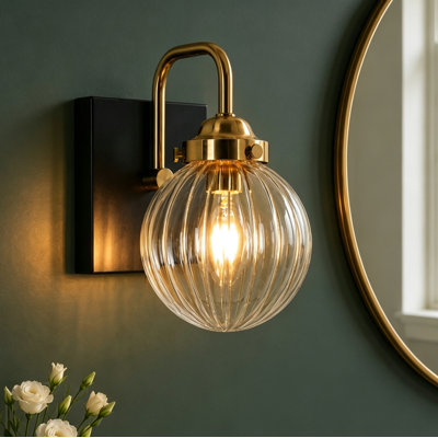 Yedidal Dimmable Armed Wall Sconce