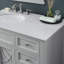 Meuble-lavabo avec plateau et meuble-lavabo en marbre l 38 po x P 22 po Conjetta-595095296