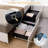 Berneil Upholstered Bed Frame with RGBW LED Lights Headboard & 4 Storage Drawers-1678228655-1726469734