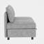 Causeuse-causeuse, canapé-lit de style Mid-Century moderne avec rangement