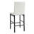 Amaro Upholstered Counter Stool with Metal Frame-1335348786