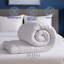 MHG Living Summer Microfibre Duvet 3 Tog with Breathable Hypoallergenic Hollowfibre Filling Cooling- Single/Double/King/Super King-121836132