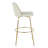 Thea 30" Fixed-Height Bar Stools with Gold Metal Legs & Round Footrest-94398875-132284140-132284144