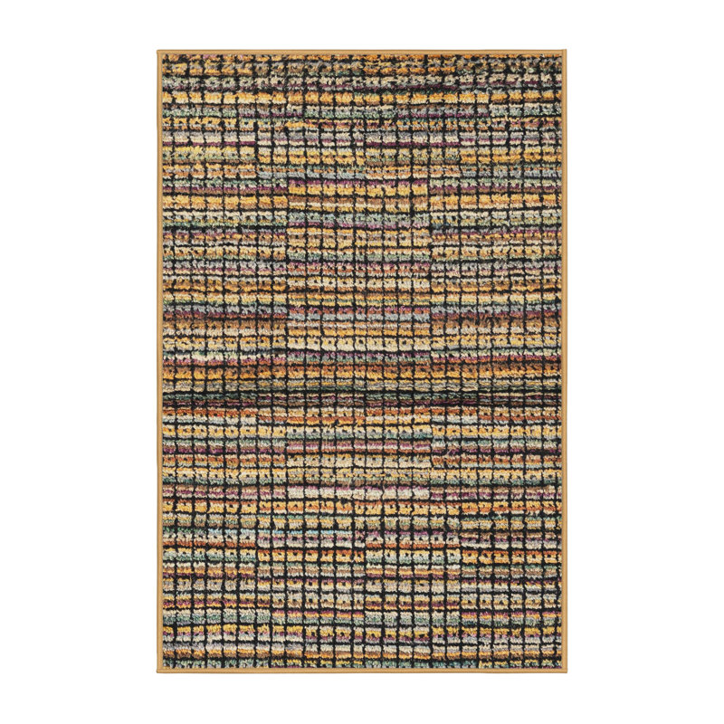 Abeda Abstract Indoor Rug, Rectangle 3' x 5'