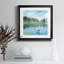 Indigo Field I - Cadre photo, reproduction d'art sur papier-862741708-862741707