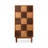 Modern Walnut Solid Wood Accent Cabinet