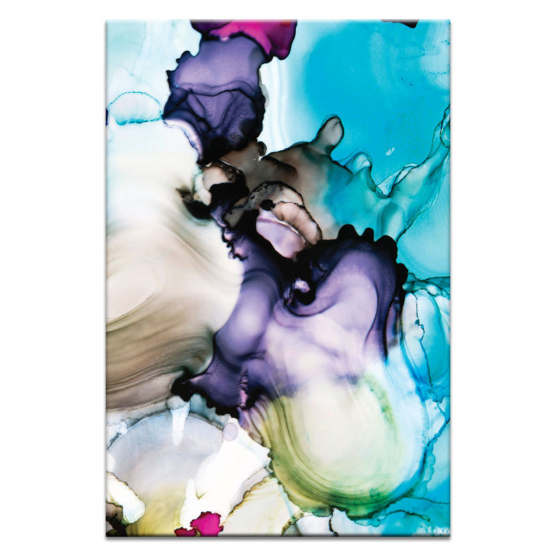 Julie Ahmad - Print on Canvas, 76cm H x 51cm W, Wrapped Canvas
