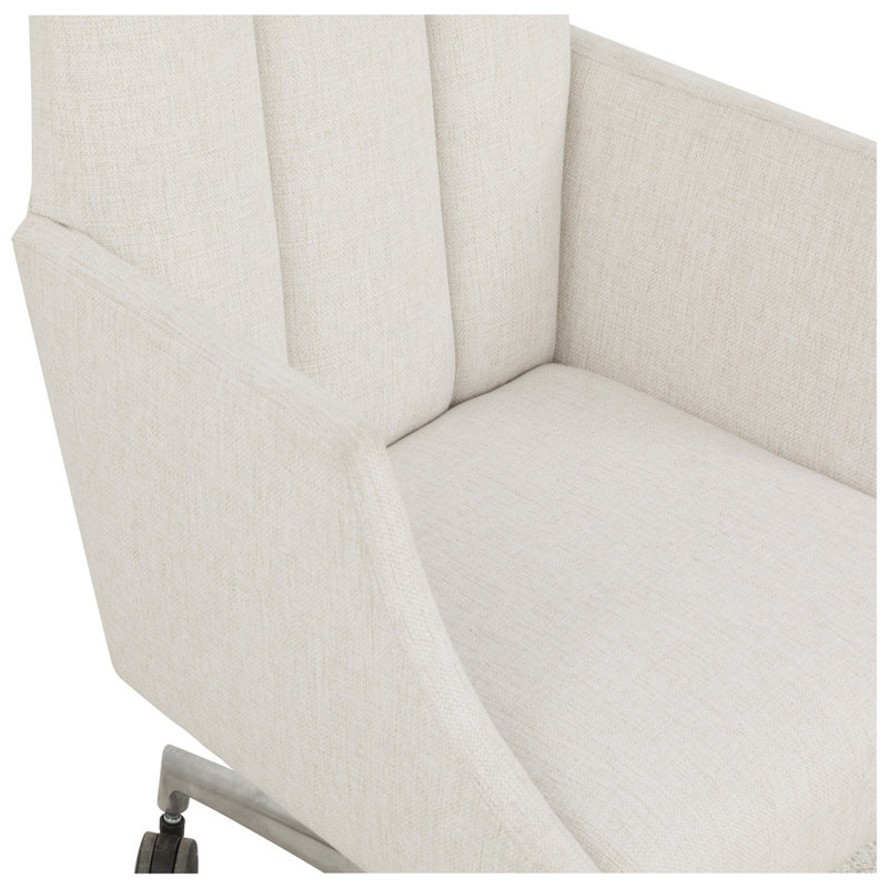 Fauteuil de bureau Scotty en cuir, 1130 Poterie
