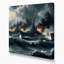Art mural sur toile bleu-245241459