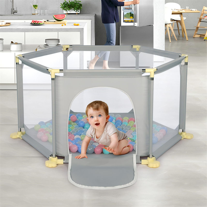 Hawarth Playpen, Grey