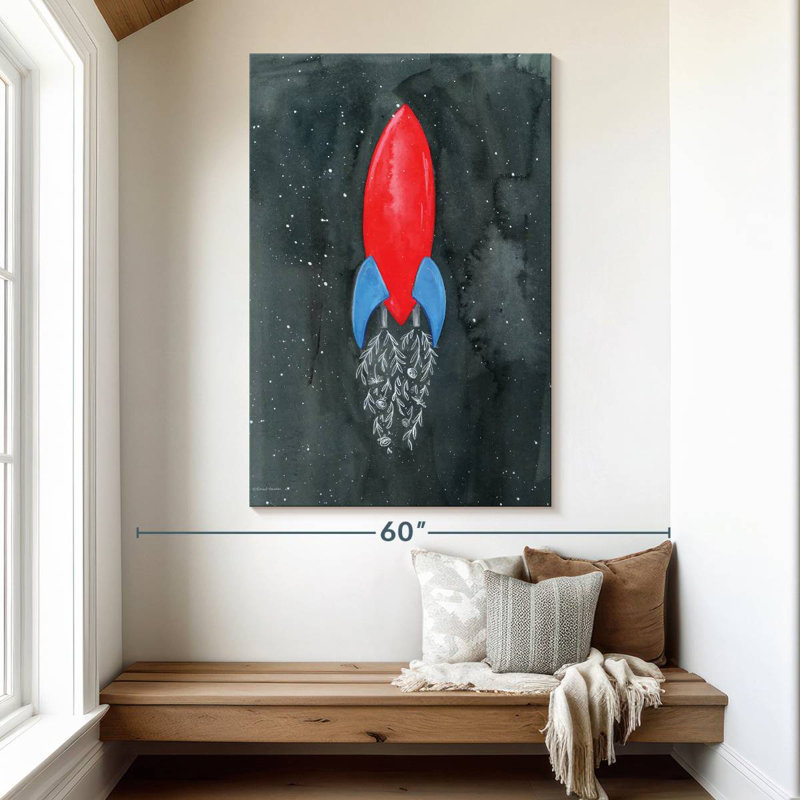 Ashelle Flower Rocket, 51" H x 34" W