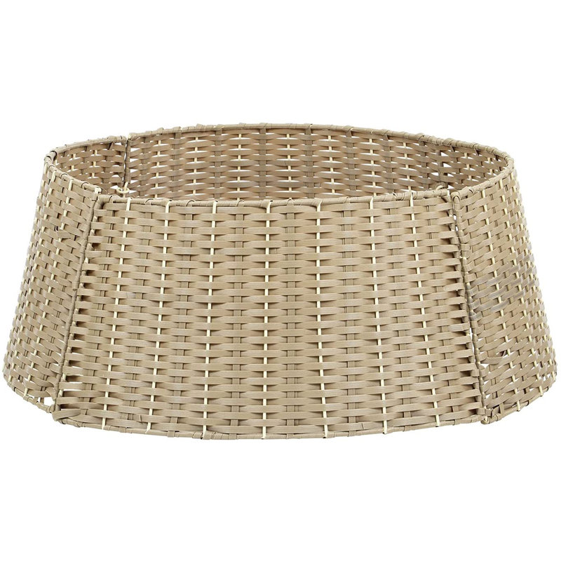 Cade Rattan Tree Skirt, Natural