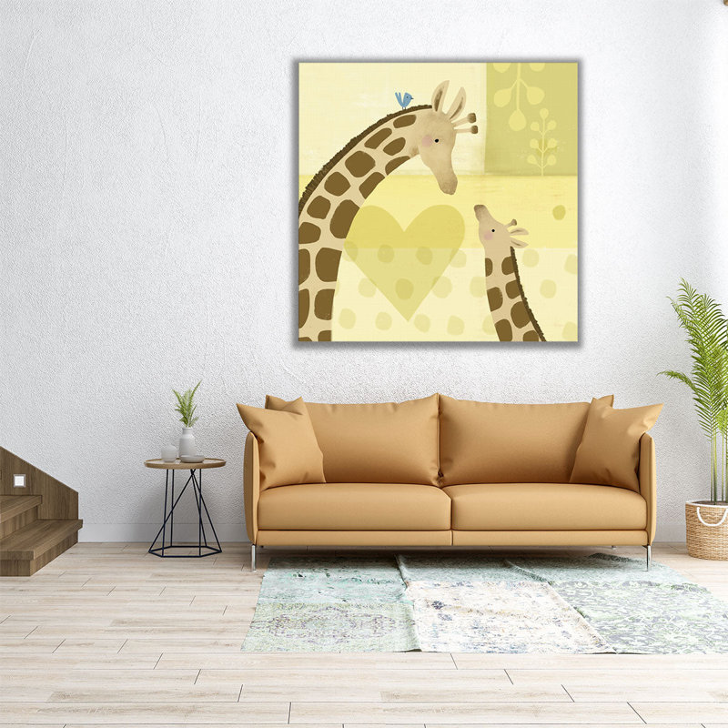 «Mama and Me I», reproduction d'art sur toile, H 30 po x l 30 po