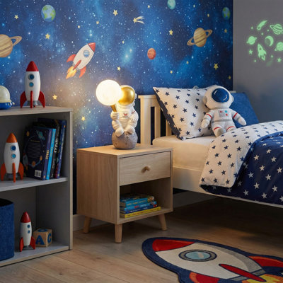 Moon Landing Astronaut Table Lamp