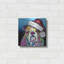 Lark Manor 'The Bulldog Christmas' by Dean Russo, Metal Wall Art-1333068236