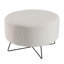 Actis 54Cm Wide Round Footstool Ottoman
