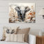 Éléphants bambou au pays des merveilles - Éléphant, art mural en métal