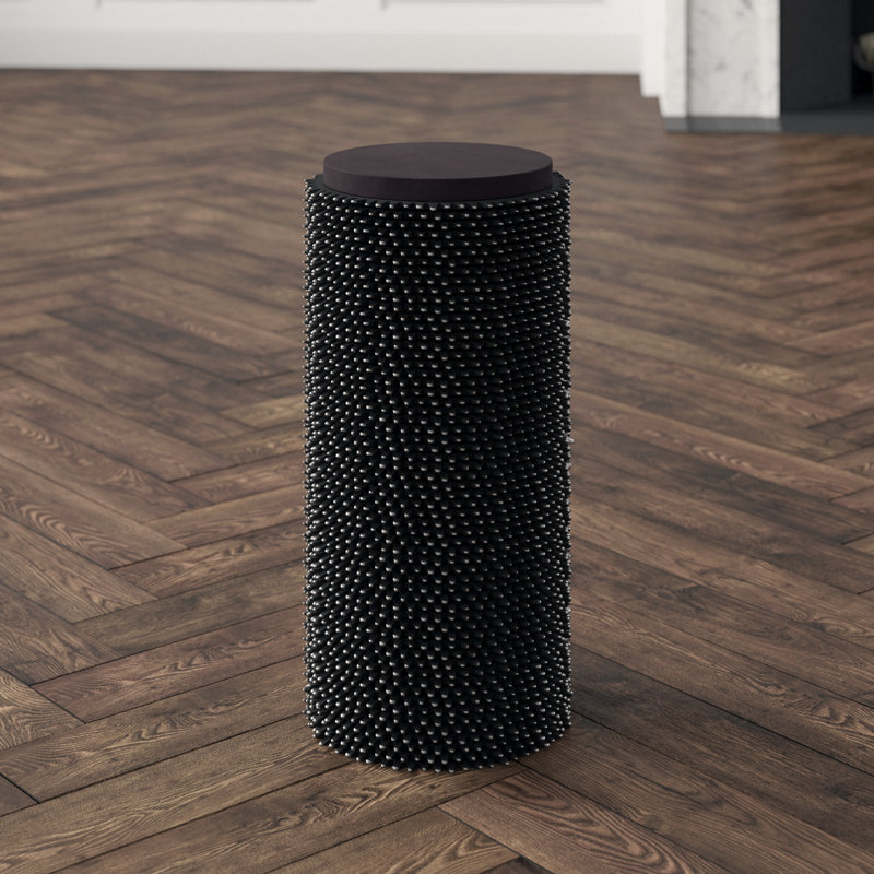 Jack Accent Table-Black Granite