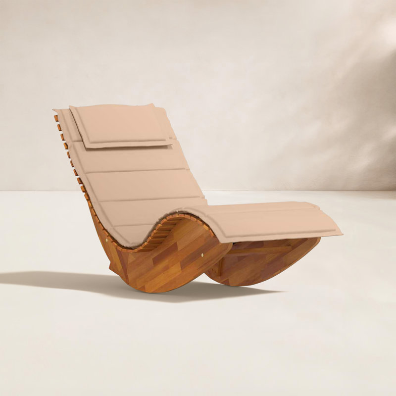 Chaise longue Harlow, Beige, 1