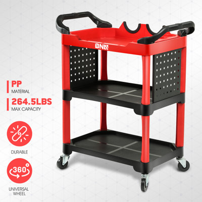 30.7'' H x 26.8'' W Utility Cart